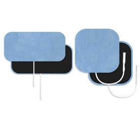 ValuTrode Lite Blue Cloth Electrode By Axelgaard - Package of 4 - EA20