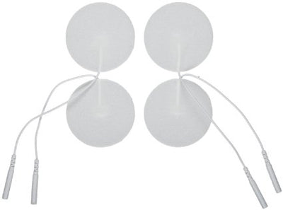 Current Solutions 2" Round Foam Electrodes by Roscoe Medical - Package of 4 - EF2000WF2