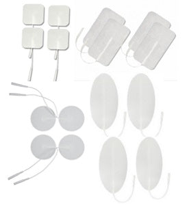 Current Solutions Reusable White Foam Electrode - Package of 4 - EF