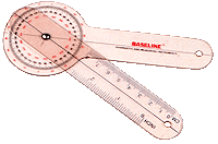 Baseline 360 Isom Plastic Goniometer - FAB174 