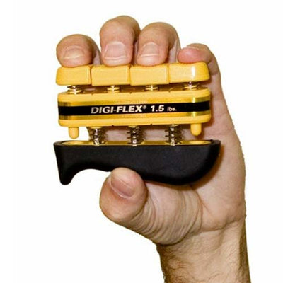 Cando Digi-Flex Hand Exerciser With Spring - FAB244YEL
