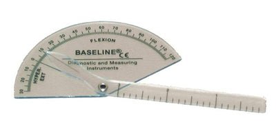 Baseline Flexion/Hyper-Extension Plastic Finger Goniometer - FAB262 
