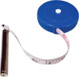 5' Gulick Measurement Tape With Push Button Retractor - FAB406