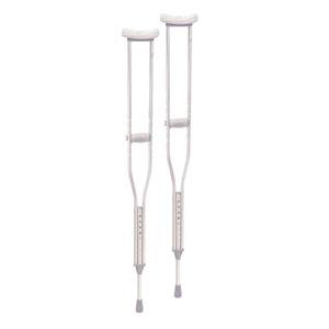 Crutch with Accessories, Youth, 4 ft. 6" - 5 ft. 2" Patient Height - Each - FG104018