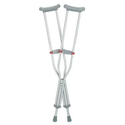 Guardian Red Dot Push-button Auxiliary Crutches - Pair - GU9214