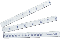Grafco Paper Infant Tape Measure With Inches and Centimeters, Case - GFI263
