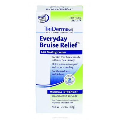 Genuine Virgin Aloe TriDerma® Everyday Bruise Relief™ Cream for Bruises, Itching and Redness 1 oz - GVA59025