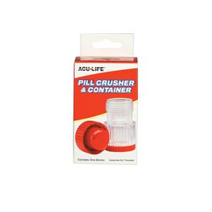 Health Enterprises Acu-Life Pill Crusher, Built-in Pill Compartments - Each - HEIPC12