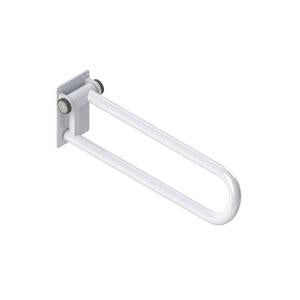 Healthcraft Product PT Left Rail Hinged 28" L, White, Alloy Steel - HQPTWR28L