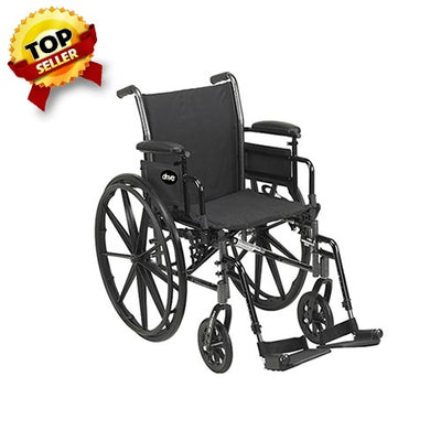 Cruiser III Wheelchair, Flip Back Removable - k316dda-elr