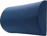 Compressed Posture Support Half Roll Pillow 14-1/2" L x 8" x 4-1/2" - KHPKCMPHR