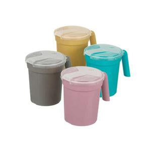 Bedside Pitcher with Straw Port and Translucent Lid 28 oz - Each - KIH22210