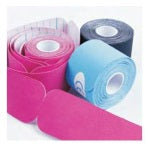 Kinesiology Tape, 2"x16.4' Roll PRE-CUT, 10 inch strips by Therapist's Choice - Kinesiology2x16.41Precut