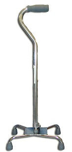 Aluminum Adjustable Quad Cane - ZZRADL476LRG