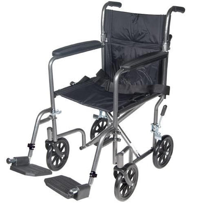 Lightweight Steel Transport Wheelchair - tr39e-sv
