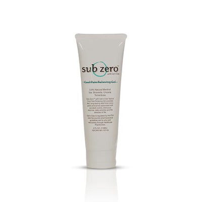 Sub Zero, Cool Pain Relieving 4oz Tube Gel - LZ4045