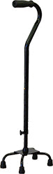 Quad Cane, Small Base, Black - M301-4