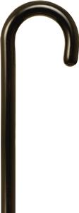 Alex Orthopedic Tourist Handle Cane, Black Stain - MNT03002