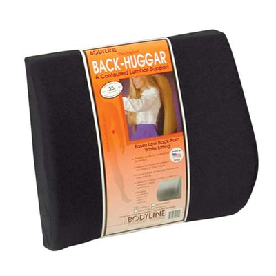 Back-huggar Original Lumbar Support Cushion Black - MRBDL104BLK