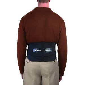 Lumbar Back Brace With Removable Pad, One Size Fits Most 
