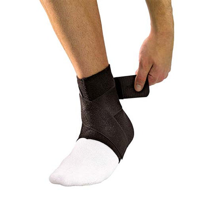 Ankle Support With Straps Neoprene Blend - MSM124SML
