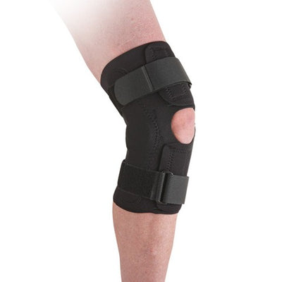 Form Fit Neoprene Hinged Knee Support - OSS302157BLK