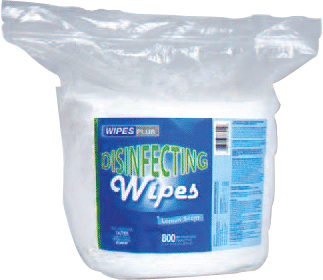 Wipesplus Disinfecting Wipes, Package - PGR100