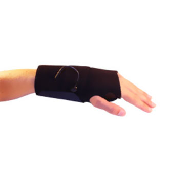 Premium Conductive Wrist Brace, Silver Mesh Electrodes - GW7120