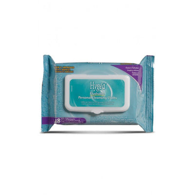 PDI Hygea Flushable Personal Cleansing Cloth, 5-1/2" x 7" by Nice Pak Products - Package of 48 - PYA500F48PK