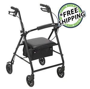 Drive Medical Rollator with 6" Wheels - Singles - r800