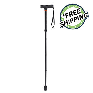 Drive Medical Soft Handle Folding Cane - Singles - rtl10304-cane