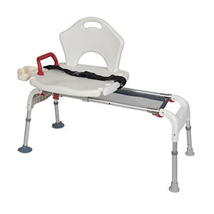 Folding Universal Sliding Transfer Bench by Drive Medical - rtl12075