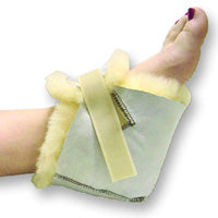 Sofsheep™ Sheepskin Heel Protector Unisize Beige Velcro® Fastener - SHP103