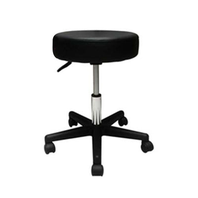 Current Solutions Pneumatic Air Stool WITHOUT Seat Back, Comfy Cushion, Black By Roscoe - SS7677
