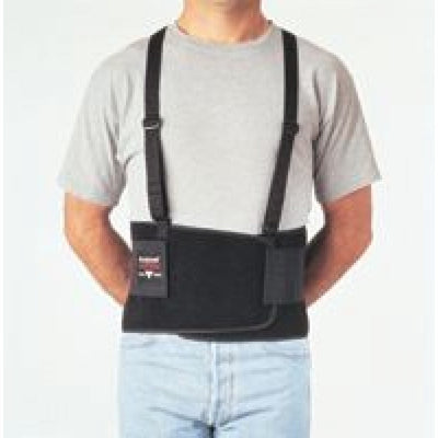 Industrial Back Support Without Suspenders, "Cool Belt" - STB233XLG