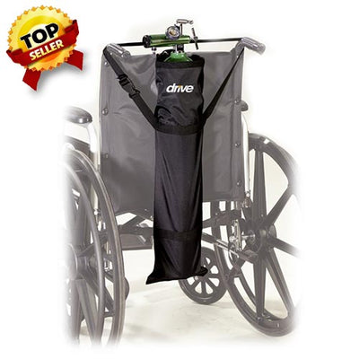 Wheelchair Carry Pouch for Oxygen Cylinders - Each - stds6008