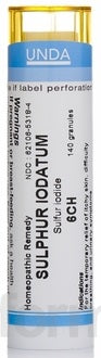 Sulfur Iodatum 6CH, GR - 138035GR6CH