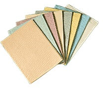 Poly-Backed 3-Ply Tissue Waffle-Embossed Towels, Case - TDI123WHT 