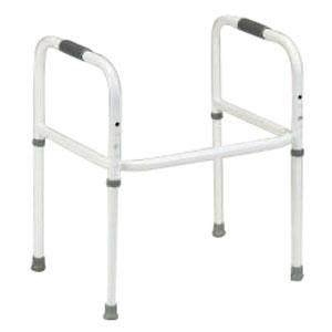 Portable Universal Toilet Seat Rail, White - Each - TFI5475