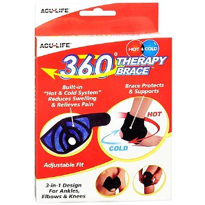 360° Hot and Cold Therapy Brace, Black by Health Enterprises - HEI400613