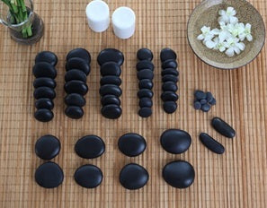 50-Piece Hot Stone Set with DVD & Manual by TH Stone - THS50SD