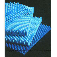 Val Med Eggcrate Foam Hospital Bed Pad 32" x 73" x 2" 1-1/5 Density - VALVM7220HB