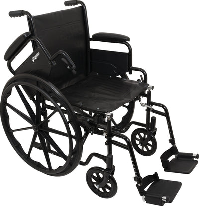 Kona K1/K2 18" Dual Axle Wheelchair w/ SAFR by Roscoe Medical