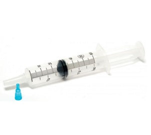 ReliaMed Flat Top Catheter Tip Irrigation Syringe with Tip Protector 60 mL - ZR60CCFT