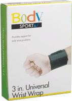 3" Universal Wrist Wrap, Black - ZRB385BLK